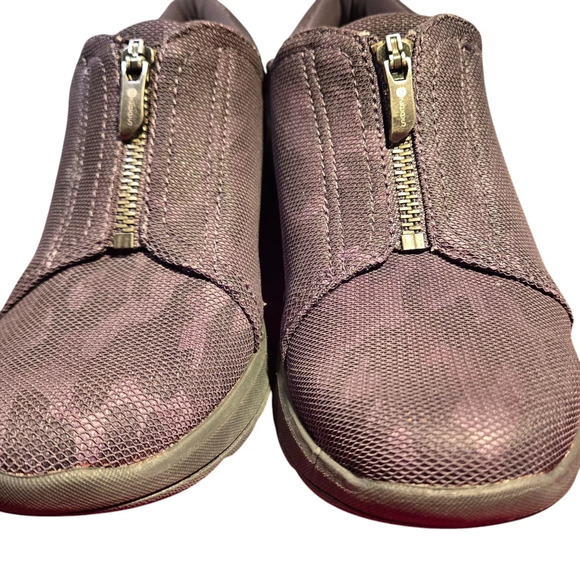 S2B4 Bzees for Lifestride Gray Camo Washable Slip-on Super Cushion Women size 6M - Picture 6 of 13